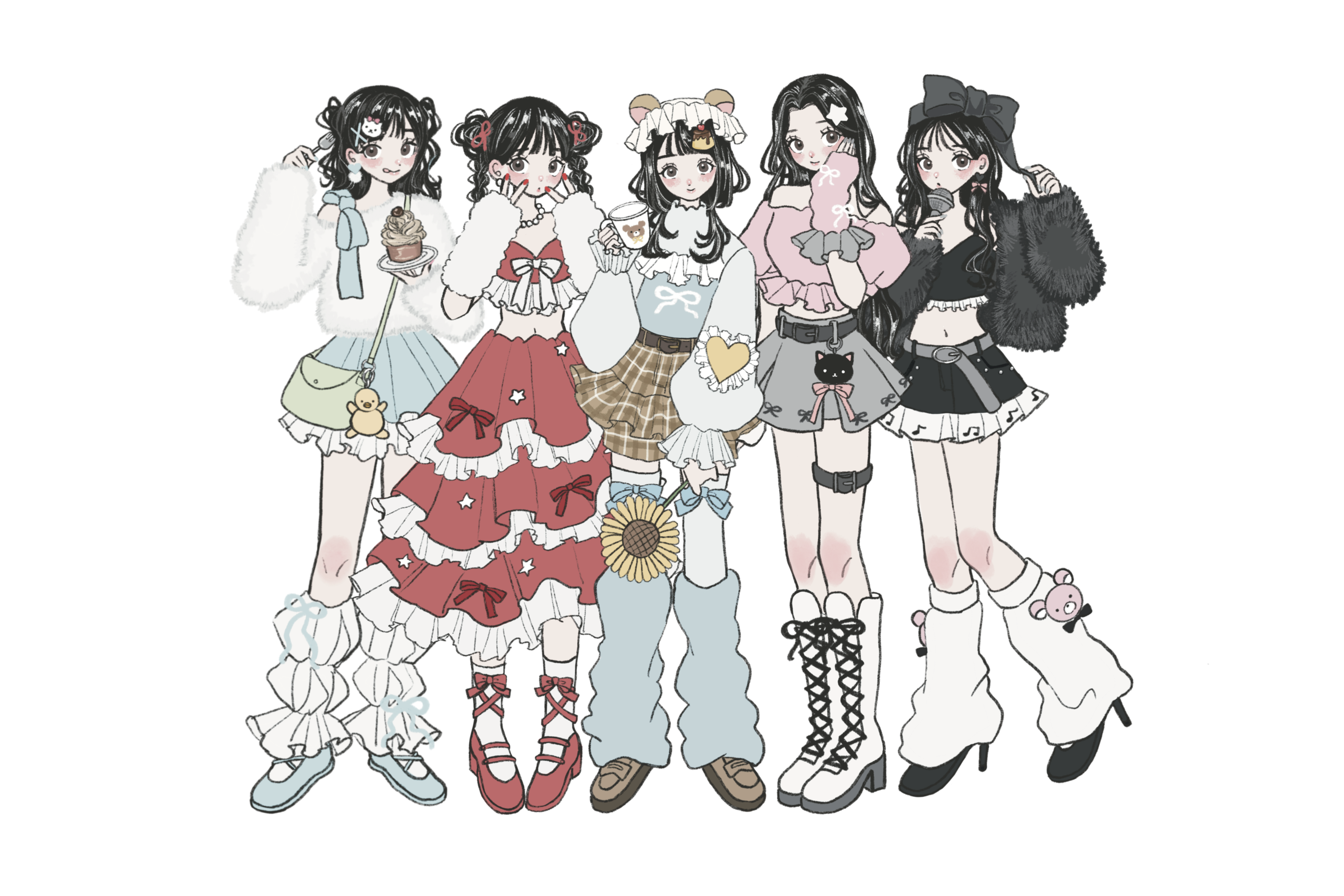 MiMiプロダクション イラスト